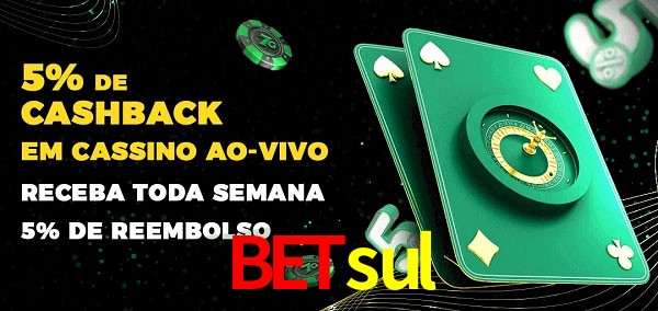 Promoções do cassino ao Vivo betsul
